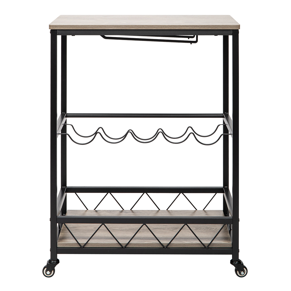 Lowestbest Bar Serving Cart, Home Mobile Kitchen Serving cart, Industrial Vintage Style Wood Metal Serving Trolley (Vintage Brown) Lowestbest Bar Serving Cart, Home Mobile Kitchen Serving cart, Industrial Vintage Style Wood Metal Serving Trolley (Vintage Brown)