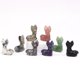 thumbnail image 1 of Estatua de ciervo de 1,2 ", piedra de pirita Natural, estatuilla de Animal curativo tallada de cristal, artesanías de piedras preciosas de Reiki, decoración del hogar, regalos de vacaciones, 1 of 4