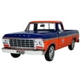 thumbnail image 3 of 1979 Ford F-150 Custom Pickup Truck "Gulf" Dark Blue and Orange 1/24 Diecast Model Car by Motormax, 3 of 4