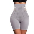 thumbnail image 2 of Shapewear Tummy Control Shorts for Women High Waisted Body Shaper Seamless Shaping Thigh Slimmer Under Dress,Gray 2XL, 2 of 5