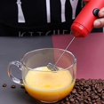 thumbnail image 3 of Batidor de huevos eléctrico multifunción de doble resorte, minibatidor de mano para café, café con leche y capuchino (color: rojo) (rojo), 3 of 5