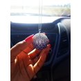 thumbnail image 3 of Colgante de espejo retrovisor WEIHJMXG Adorno colgante de diamantes de imitación Violeta, 3 of 3