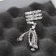 thumbnail image 3 of Qarigey Anillo de apertura para mujer, colgante de borla, joyería de mano de cristal decorativa, elegante decoración de vestir brillante Ropa, zapatos y accesorios Miscelánea Qarigey  AP014824-01, 3 of 6