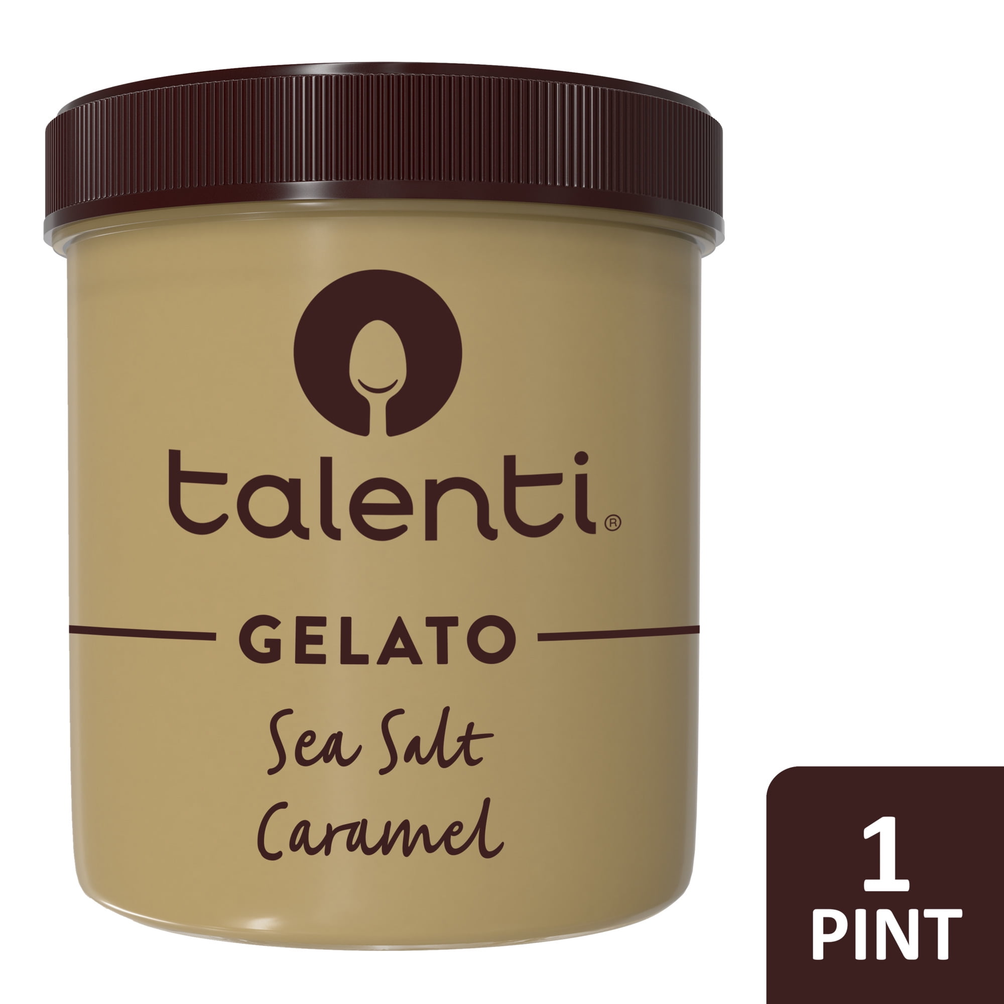Talenti Gelato For a Delicious Frozen Dessert Sea Salt Caramel Made with Real Ingredients 1 pint
