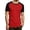C137/Black2, variant on XIYON Men's T-Shirts Fashion Casual Color Block Short Sleeve Raglan Top T Shirts Comfortable Soft Fashion