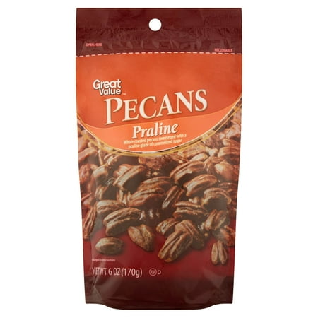Pecan Nut Cake - (2 Pack) Great Value Praline Pecans, 6 oz