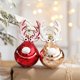 thumbnail image 3 of Navidad Adornos Chuchería Colgante Diseño De Alce Bolas Colgantes Accesorios De Fiesta Para Decoraciones Para Árboles De Navidad Methold HA040055-04, 3 of 5