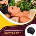 thumbnail image 2 of Capó de pelo de ancho de sombra de baño de ala ancha bufanda tapa de dormir de moda con sombrero turbios cabeza cubierta de pelo envolturas para mujeres durmiendo negro Scienceny AP008211-13, 2 of 6