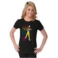 thumbnail image 3 of XOMG POP Neon Logo Brooklynn Cartoon Women's T Shirt Ladies Tee Brisco Brands S, 3 of 5