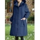 thumbnail image 4 of Chaquetas y abrigos casuales con capucha de manga larga para mujer, impermeable, transpirable, talla grande, con capucha, para senderismo, cortavientos cálido, blusa de poliéster para mujer, 4 of 4