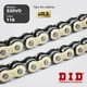 thumbnail image 2 of Cadena para moto 520 VO x 116 O-Ring D.I.D. dorada con negro, 2 of 7