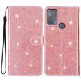thumbnail image 1 of Compatible with Motorola Moto G50 4G Sparkling Glitter Wallet Case with Card Pocket Flip Cover, 1 of 5