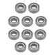 thumbnail image 1 of 699zz Rodamientos De Bolas Con Doble Blindaje, 9 X 20 X 6 Mm LingWen 9024715152589, 1 of 5