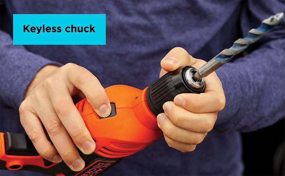 BLACK+DECKER 6.5 Amp 1/2-inch Hammer Drill