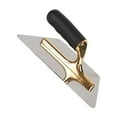thumbnail image 1 of Drywall Trowels Stainless Steel Soft surfaces, or spreading the Handle for Wall Construction Concrete 23.4cm Irregular, 1 of 9