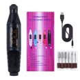 thumbnail image 2 of Kit Pulidor De Esmeril Para Cuidado De Uñas eléctrico profesional Moreka Rojo, 2 of 2