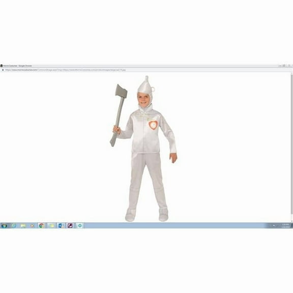 Tin Man Child Costume Medium