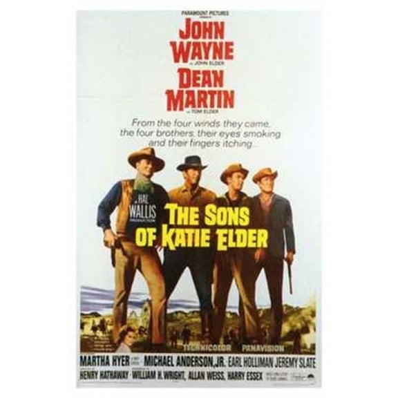 Posterazzi MOV258322 The Sons of Katie Elder Movie Poster - 11 x 17 in.