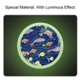 thumbnail image 2 of 4PCS Round Cartoon Fishes Cabinet Fluorescence Knob Glowing in the Dark Furniture Drawer Pulls Handle with Screws, 2 of 5