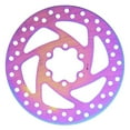 thumbnail image 3 of Nouveau Rotor de Frein à Disque Pratique Rotor de Route Argent Inoxydable 145MM Boulons Disque de Frein pour Ninebot F20 F30 F40 140mm Coloré, 3 of 9