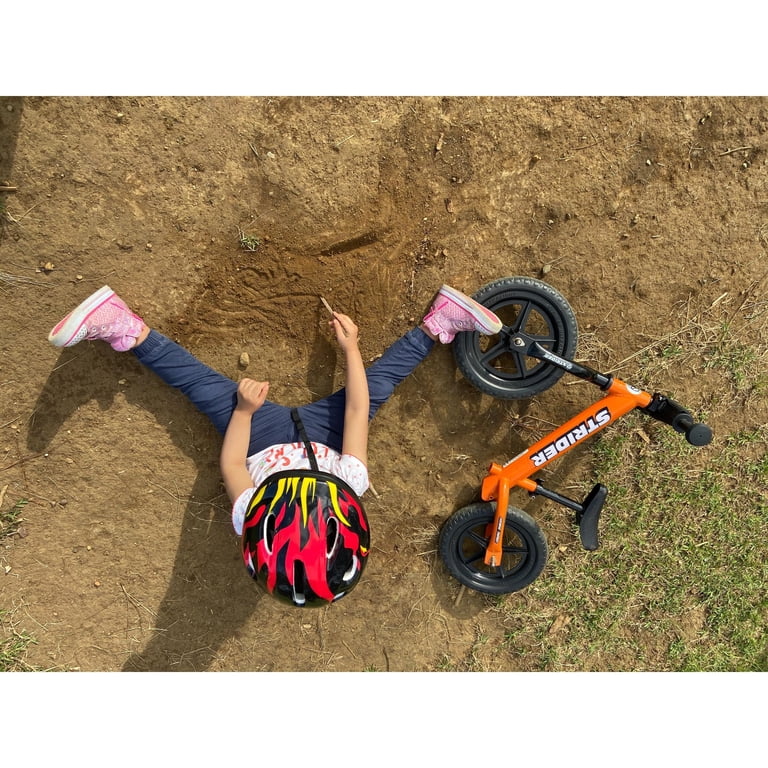 Strider 12 Sport Bike, Orange - Balance Bicycle for Kids 1-4 Years