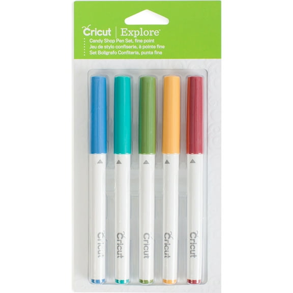 Cricut Explore Fine Point Pens 5/Pkg-Candy Shop