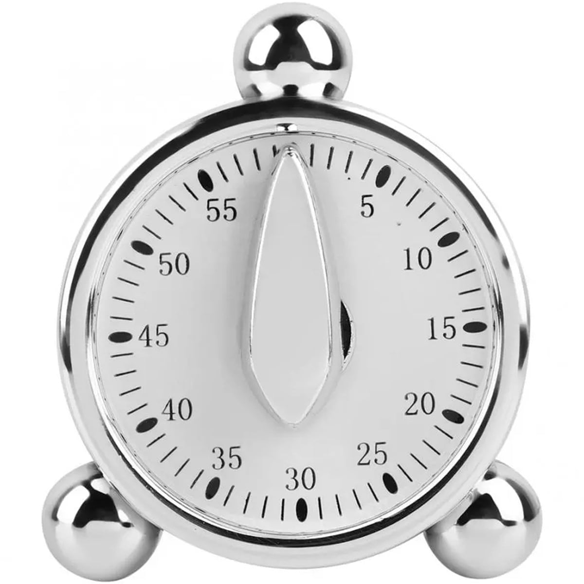Cute Kitchen Cooking Countdown 60 Mins Steel/Plastic Mechanical Timer Clock 