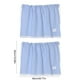 thumbnail image 3 of Parasol para coche con ventosa para ventana trasera infantil | Pack de 2 cortinas de poliéster de 68 x 50 cm | Estampado de cuadros azul cielo, rosa, marrón y amarillo | Protección UV para co, 3 of 5