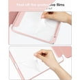 thumbnail image 4 of Funda para iPad 10.2 con ranura para lápices, color rosa transparente, 4 of 5
