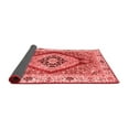 thumbnail image 2 of Ahgly Company Indoor Round Abstract Red Modern Area Rugs, 8' Round, 2 of 4