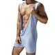 thumbnail image 5 of pstuiky Camisetas sin mangas, Mono de fitness para hombre, para hacer ejercicio en casa, con tirantes y pantalones cortos Tops elegantes para mujer l, 5 of 6