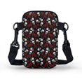 thumbnail image 2 of HELLHERO Cat and Butterfly Pattern with Zipper Closed Adjustable Shoulder Strap Crossbody Bag Lightweight for Outdoor Daily Use, 2 of 7