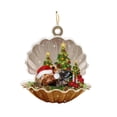 thumbnail image 3 of Adorno colgante de Navidad Strade Fareast Limited acrílico con forma de perro Estilo A, 3 of 8