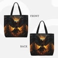 thumbnail image 2 of Fotbe Cool Black Eagle Bolsa Tote con Estampado para Mujer, Bolsos con Cremallera, Bolsa de Hombro Casual de Gran Capacidad con Bolsillos Internos, 2 of 7