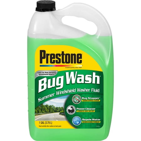 Prestone AS657 Bug Wash Windshield Washer Fluid, 1 (Best Windshield Washer Fluid Winter Canada)