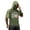 J6-Camouflage Green-Short Sleeve-, variant on Homeyce Men's Sun Protection Hoodie Shirt Spf UV Upf 50 Rash Guard Shirt Short Sleeve Fishing Lightweight Hoodies with Face Cover,Brown L