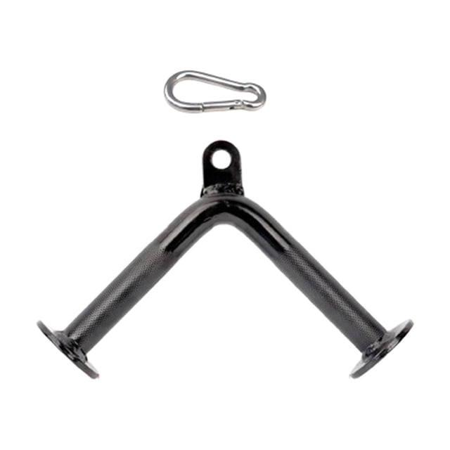 TRICEP PRESS BAJA BARRA LAT PULLA PULDO ANTI SLIVE V Barra de cable ACCESIÓN para Ejercicio de construcción de músculos del de polea