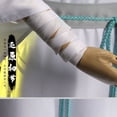 thumbnail image 5 of Disfraz de cosplay de Xie Lian, disfraz de anime Tian Guan Ci Fu, pelucas Xielian, sombrero de bambú, zapatos, accesorios, traje de anime Han Fu blanco para Halloween, 5 of 5