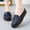 Blue, variant on Xysaqa Women Flats Shoes, Work Shoes Women Casual Women's Versatile Flat Shoes Soft Bottom Large Size Casual Color Shoes Leather Shoes Work Office Shoes Womens on Clearance