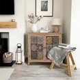 Accent with Doors Buffet Sideboard Display for Living