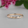 thumbnail image 5 of Forever Jewels 0.20Ct Oval Cut Moissanite Womens Wedding Band Ring 14K Yellow Gold Plated, 5 of 5
