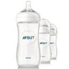 Philips Avent SCF696/37 BPA Free Natural Polypropylene Bottles - 11oz, 3 ct
