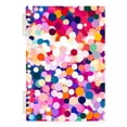 thumbnail image 7 of FORMRS 1-Subject Spiral Notebook 8" x 5" College Ruled 60 Refillable Sheet A5 Hard Cover, 2 Pack, Purple Colorful Circles, 7 of 7