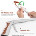 thumbnail image 6 of 32" Reacher Grabber Tool with Light, KEKOY Trash Claw Grabber Reaching Assist Pick up Tool Orange, 6 of 6
