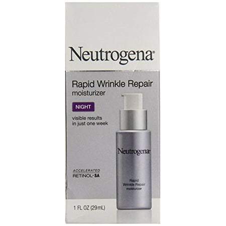 2 Pack - Neutrogena Rapid Wrinkle Repair Night, 1 Ounce Each