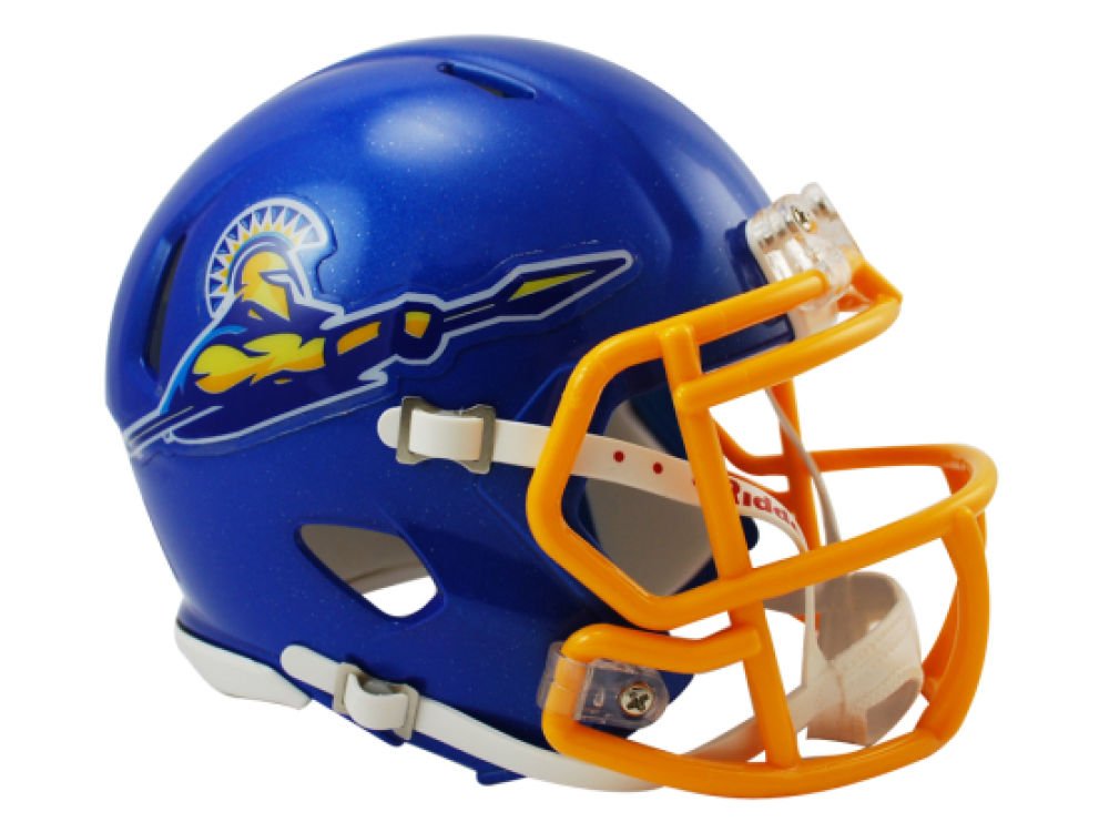Riddell Ole Miss Rebels NCAA Mini Speed Football Helmet - Powder Blue