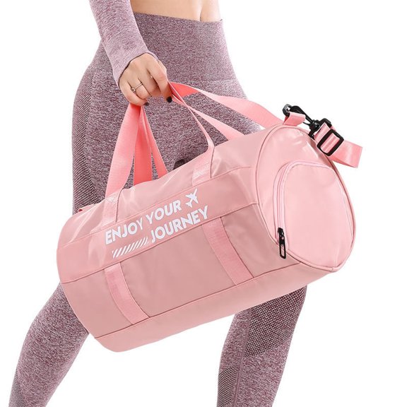 PAVEOS Travel Tote Bags Foldable, Travel Duffel Bag, Sports Tote Gym Bag, Shoulder Weekenders Overnight Bag for Women