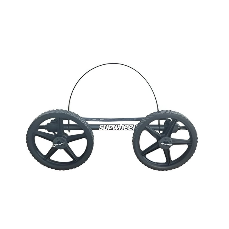 SUP Wheels Evolution X Extra Wide Carrier Inflabable Board Carrier and Bike Trailer Walmart