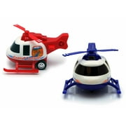 Grand Canyon Helicopter Bundle, Chubby Champs - Two Model Toy Cars