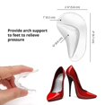 thumbnail image 1 of Almohadillas para tacones altos, agarraderas para zapatos de mujer demasiado grandes, 1 of 1